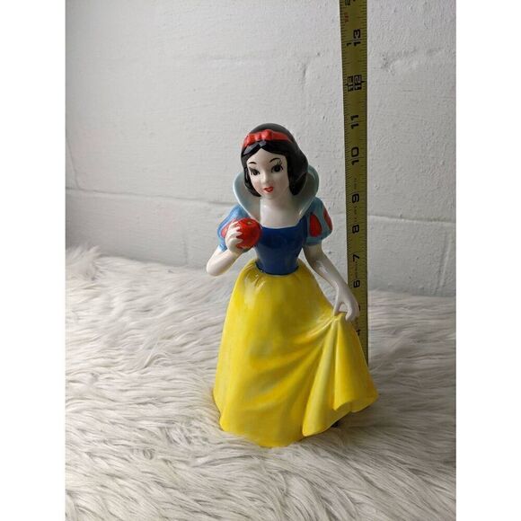 Snow white and The Seven Dwarfs Large‎ Full Ceramic Set from 70's Made in Japan - Picture 11 of 14